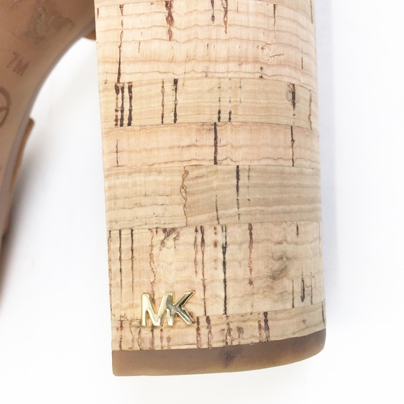 MICHAEL KORS Brown Suede Pippa Sandal Size 7 - Picture 4 of 7